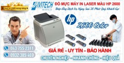 Đổ Mực Máy In HP 2600 Color Laser Printer