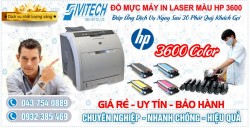Đổ Mực Máy In HP 3600 Color Laser Printer