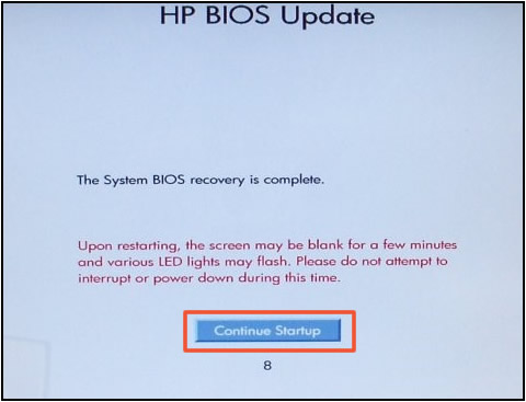 Quy trình cập nhật BIOS cho máy tính HP