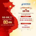 Thông Báo Nghỉ Lễ Quốc Khánh 02/09/2025
