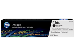 Mực in laser HP 126A 2-pack black