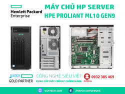 Máy chủ HPE PROLIANT ML10 GEN9 E3-1225V5 8GB 1TB 4LFF (845678-375)