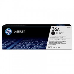 HP 36A Black LaserJet Toner Cartridge (CB436A)