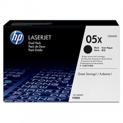 HP 05X Black LaserJet Toner Cartridge (CE505X)