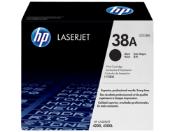 HP 38A Black LaserJet Toner Cartridge(Q1338A)