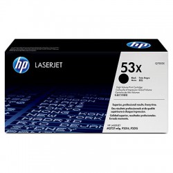 HP 53X Black LaserJet Toner Cartridge (Q7553X)