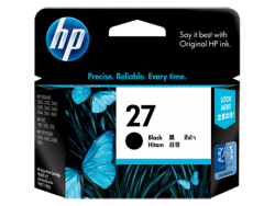 HP 27 Black Inkjet Print Cartridge (C8727AA)