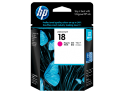 HP 18 Magenta Officejet Ink Cartridge (C4938A)