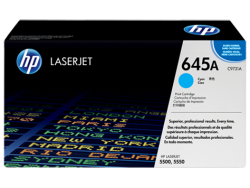 HP 645A Cyan Original LaserJet Toner Cartridge(C9731A) 