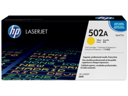 HP 502A Yellow Original LaserJet Toner Cartridge(Q6472A) 