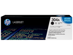 HP 304A Black Original LaserJet Toner Cartridge(CC530A) 