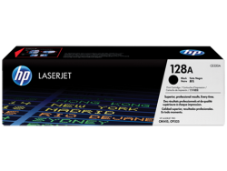 HP 128A Black Original LaserJet Toner Cartridge(CE320A)