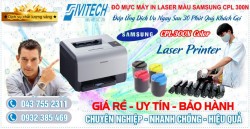 Đổ Mực Máy In Samsung CPL-300N Color Laser Printer