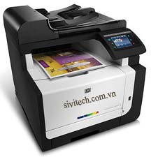 máy in laser HP LaserJet Pro CM1415fnw Color Multifunction Printer (CE862A)